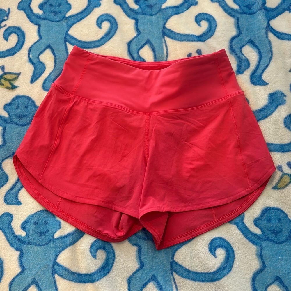 lululemon speed up high-rise 4” shorts